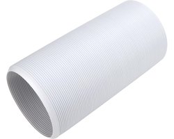 Afvoerslang Airco - Universele Slang - Verkoeling Binnen - Flexibel En Duurzaam - 13cm Doorsnee 1.5m - Wit