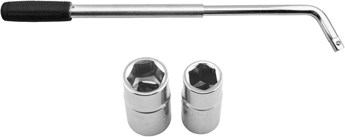 Bandensleutel - Wielmoersleutel - Autobanden Wisselen - Uitschuifbaar En Compact - 38-50 cm