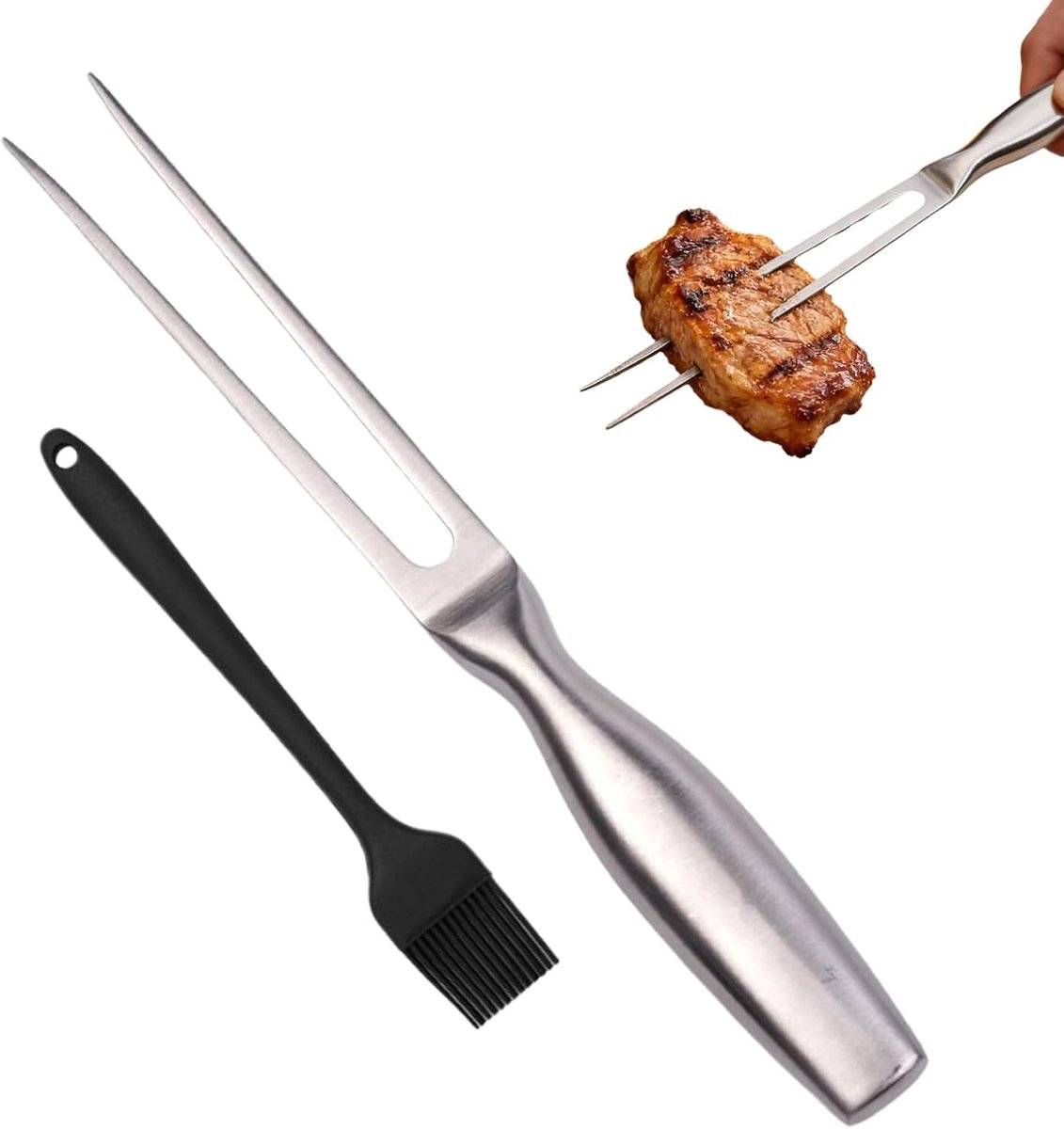 Barbecue Gereedschap Set - Grill Accessoires - Buiten Koken - Roestvrij Staal - 30 cm Lengte