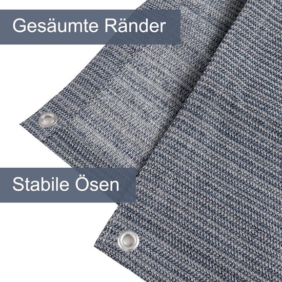 Voortent Tapijt - Luifel Kleed Onderlegger - Kamperen Terras Picknick - XL Formaat Duurzaam - 300 x 600 cm - Blauw van Merkloos — afbeelding 3