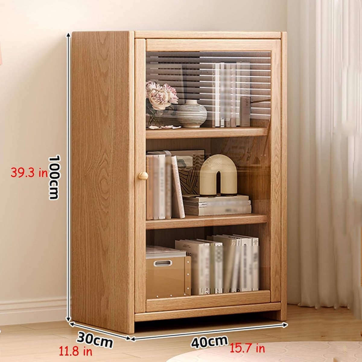 Acryl Vitrinekast - Display Kast - Collecties Tonen - Verhoogde Bodem - Diverse Maten - Transparant