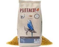 Vogelvoer Pellets - Kleine Parkiet Mix - Dagelijkse Voeding - Zonder Kunstmatige Kleurstoffen - 1 kg
