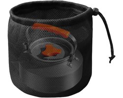 Wasknijperzak Organizer - Klemmen Tas - Outdoor Activiteiten - Elastisch Gaas Materiaal - 14x16cm - Zwart