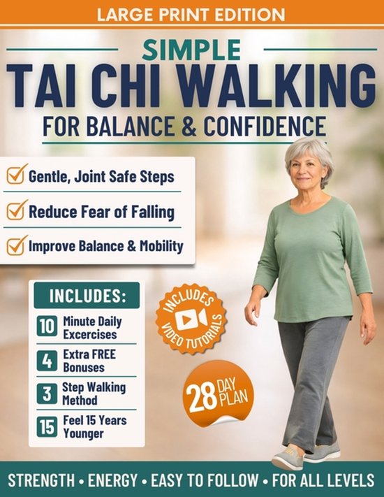 Simple Tai Chi Walking for Balance and Confidence - cover