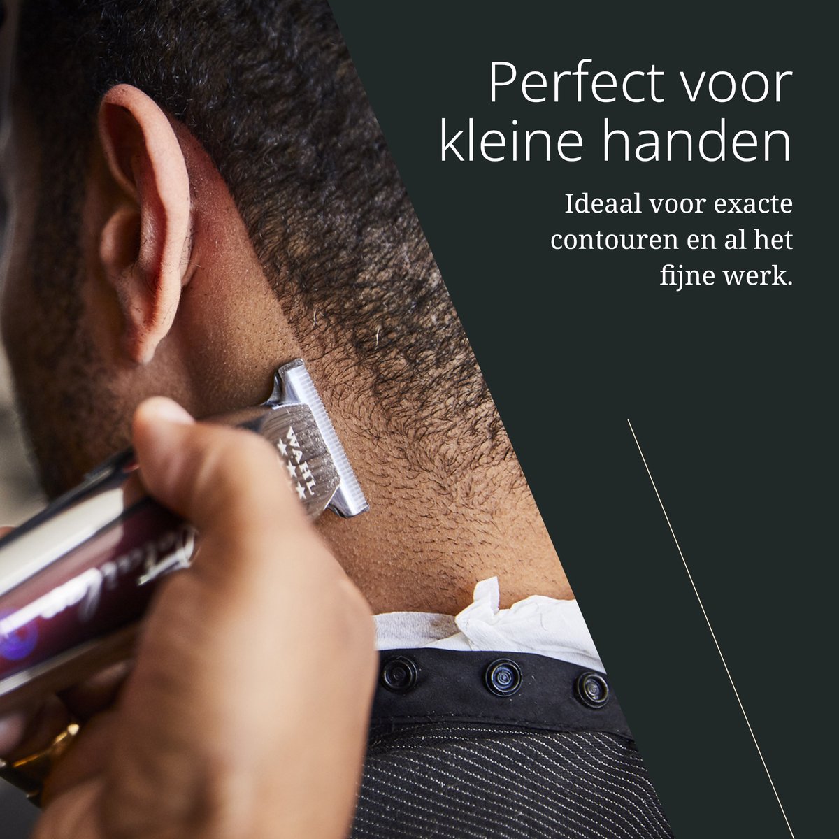 Wahl Draadloze Detailer LI Haartondeuse - Krachtige Tondeuse met Extra Breed T-Mes voor Randjes Lijnen en Detailwerk thumbnail 8