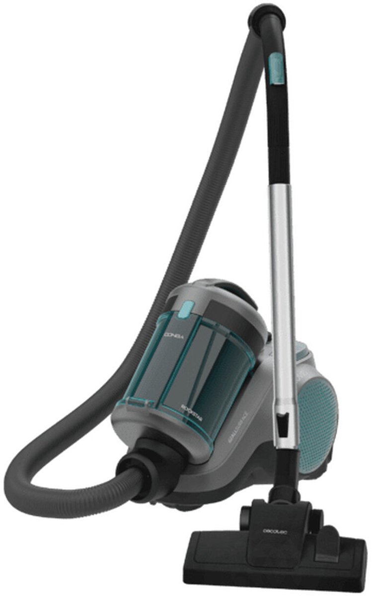 Cecotec Stofzuiger Conga Rockstar Cyclonic Powerbag 900W 2L Zwart/Grijs huisdierfilter Groen;Grijs