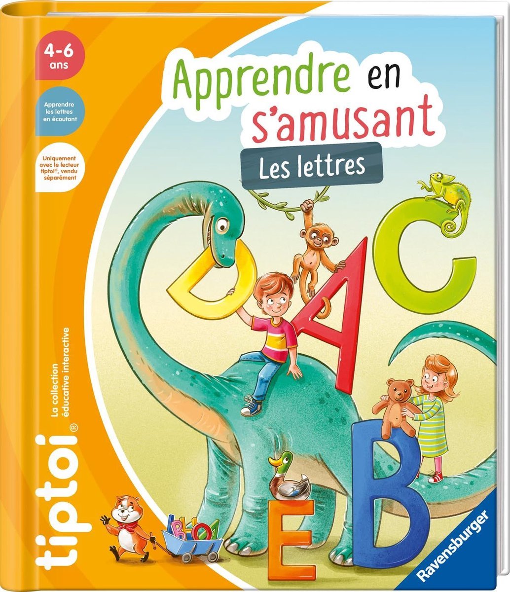 tiptoi Leren terwijl je plezier hebt: Brieven