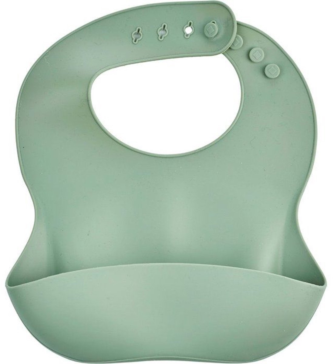 Siliconen slab - THERMOBABY - Met vanger - Cactus green