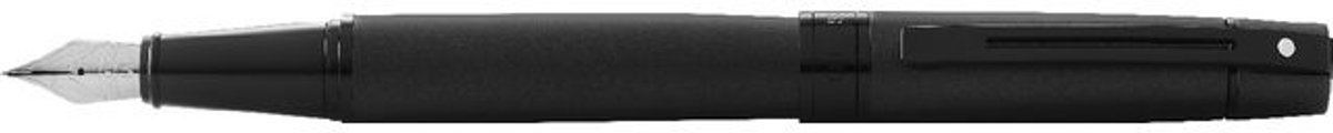 Sheaffer vulpen - 300 E9343 - matte black lacquer polished