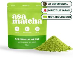 ASA Matcha® Ceremonial grade – Uji Japan – 100% Biologisch – 30g – Eerste Oogst