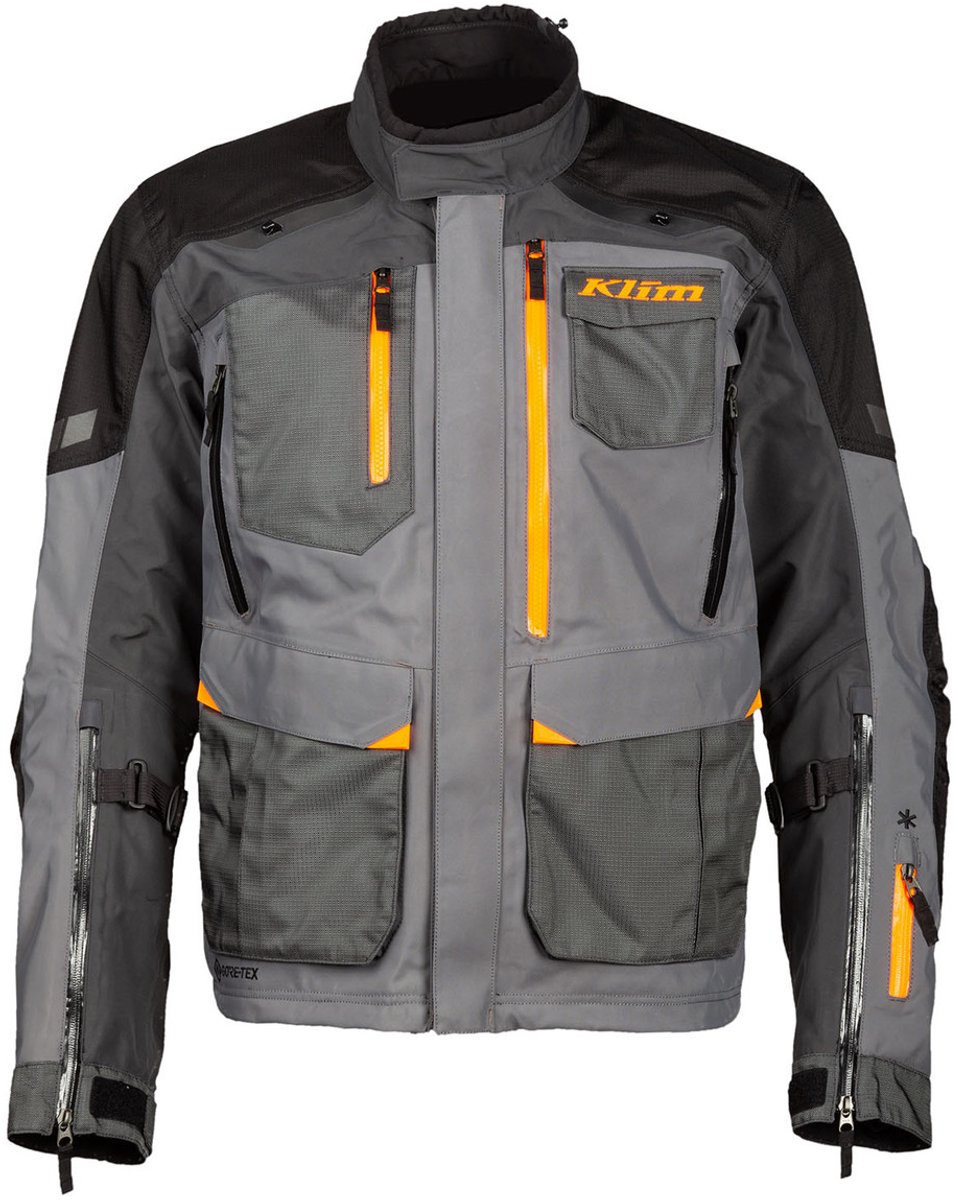Klim Carlsbad Jas Asfalt Strike Oranje - Jas