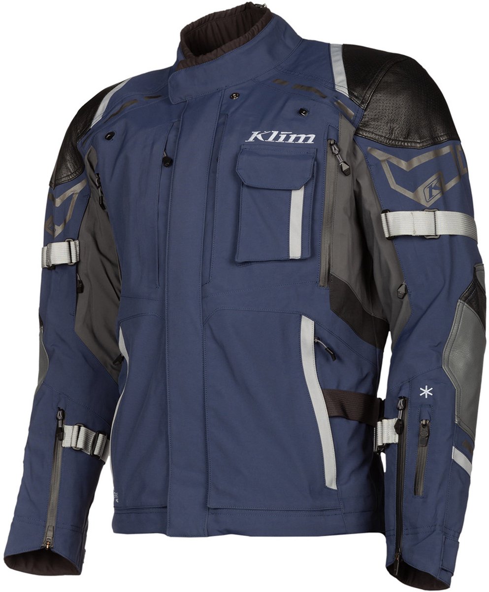 Klim Kodiak Jas Marine Blauw Monument Grijs - Jas
