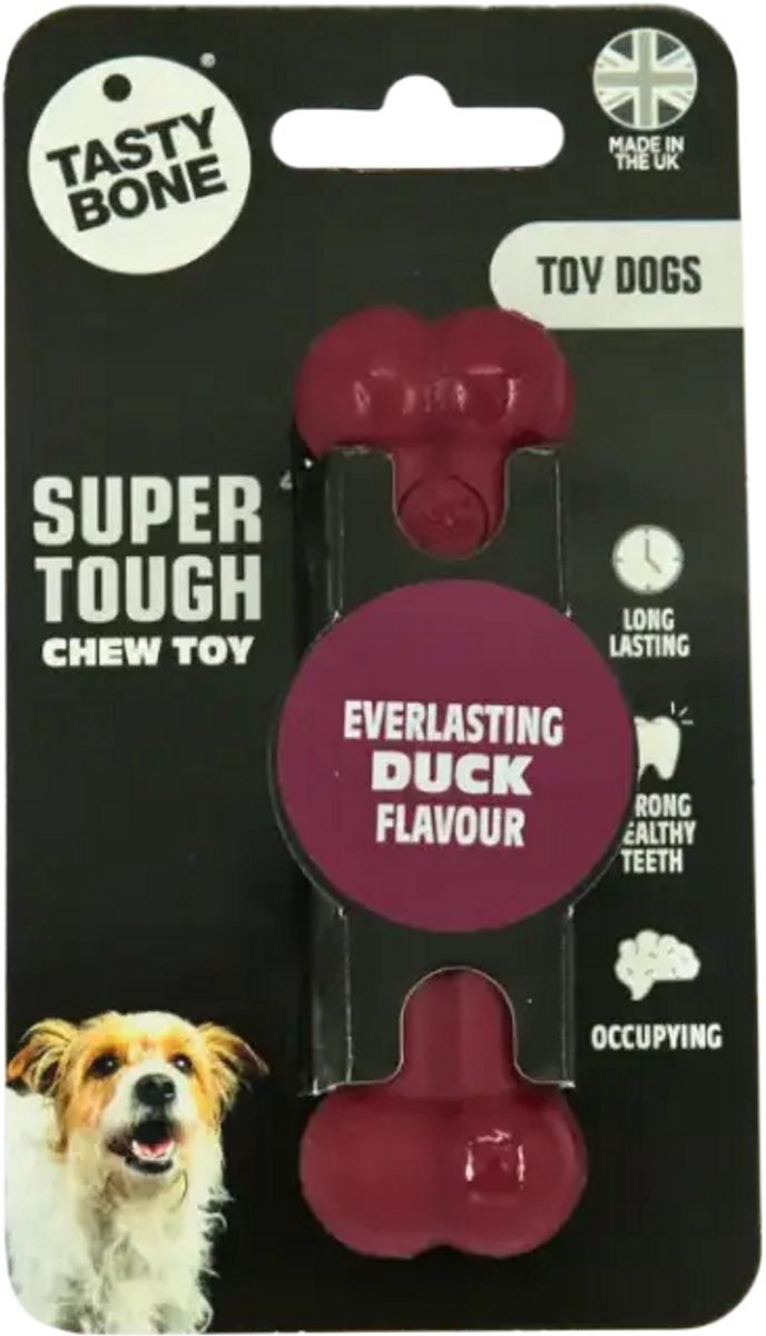 TastyBone - Toy - Duck - Hond - Kauwspeelgoed - Vegan - Kluif - Nylabone