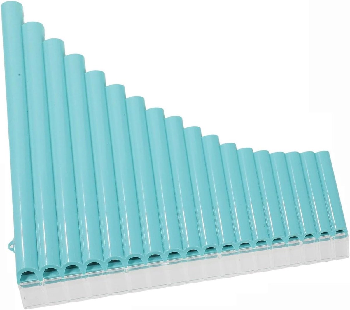 Panfluit Set - Muziek Instrument - Beginners Leren - Lichtgewicht Draagbaar - 18 Inch - Blauw