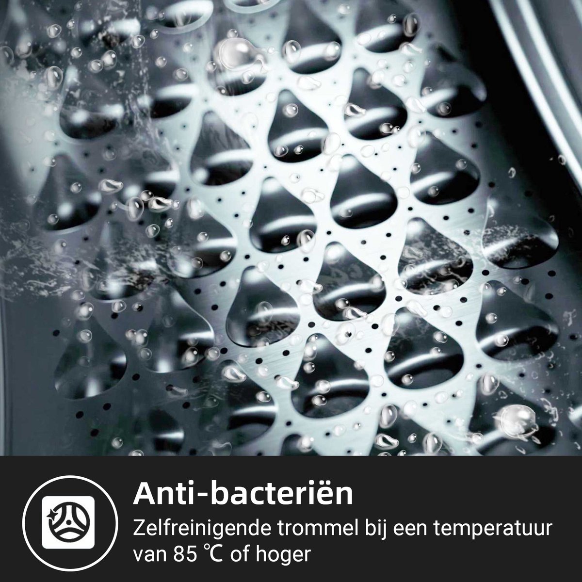 CHiQ CFL100-14586IM3XA - Wasmachine - 10 KG - Space Pro - A-30% - 16 programma's - AI Smart - Stoomwassen & Quick Wash - 12 jaar garantie op motor — afbeelding 6