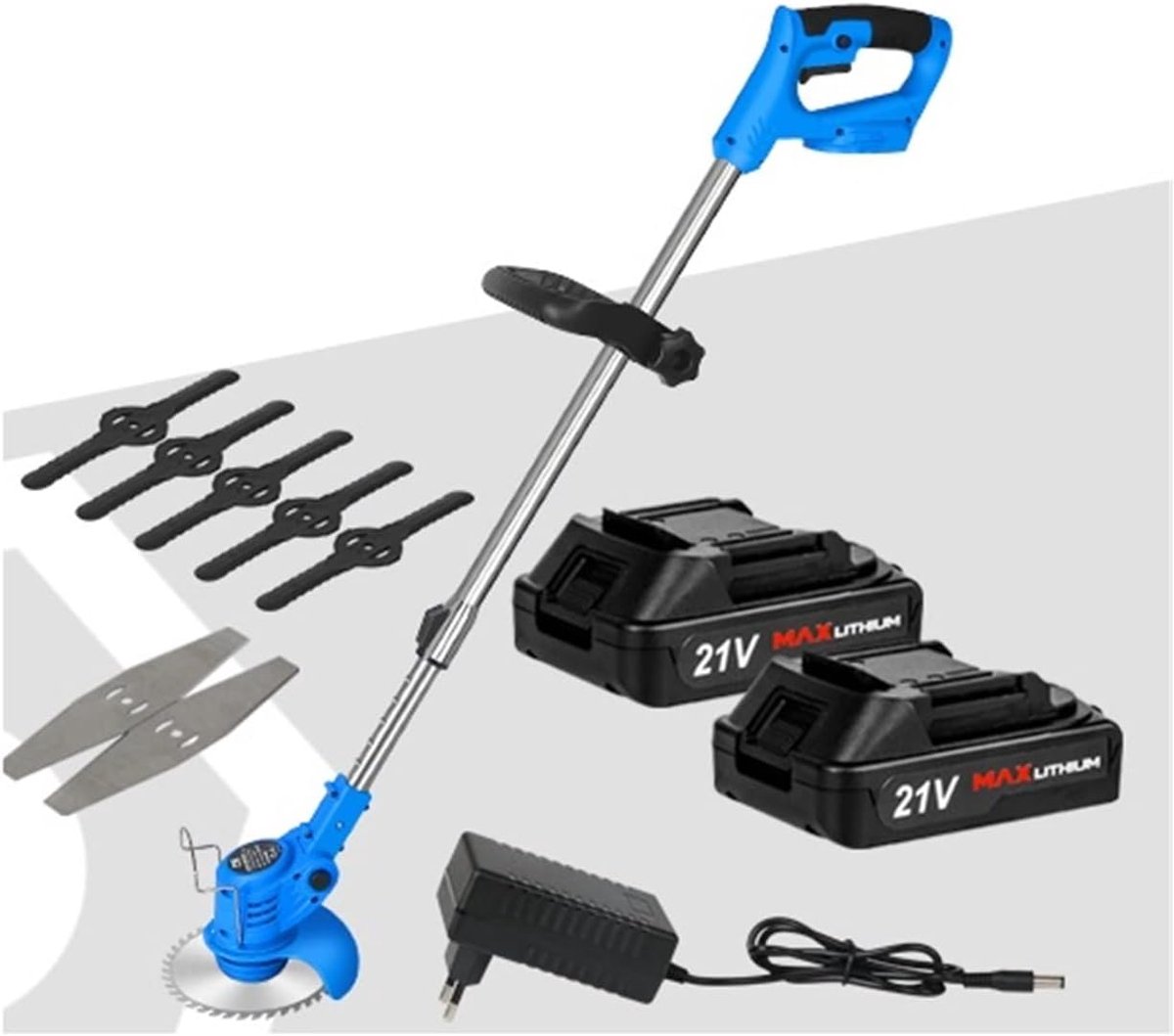 Elektrische Heggenschaar - Draadloze Grastrimmer - Tuinonderhoud Buiten - Lichtgewicht Ontwerp - 6 Inch Snijblad