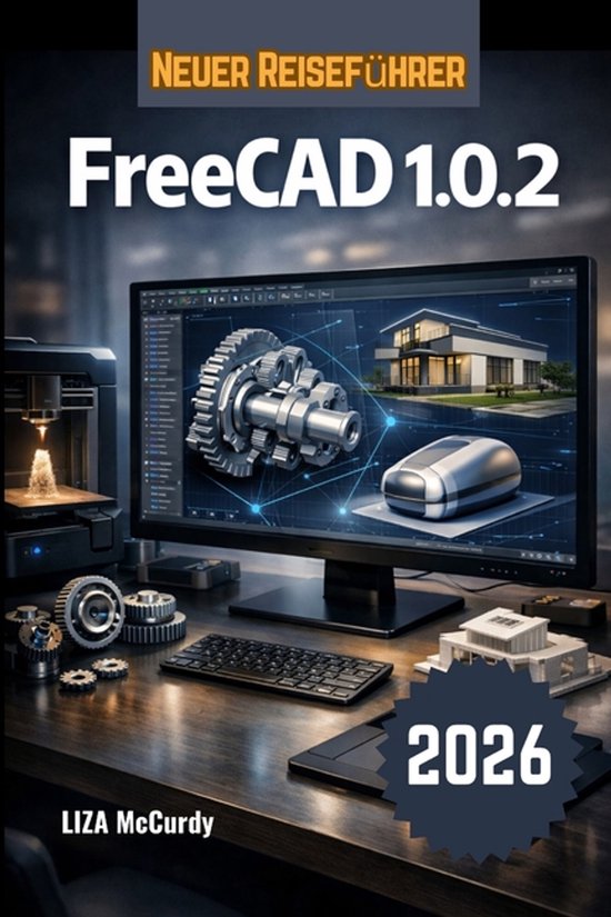 FreeCAD 1.0.2 Benutzerhandbuch 2026. - cover