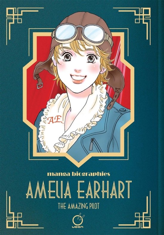 Manga Biographies: Amelia Earhart - The Amazing Pilot - cover