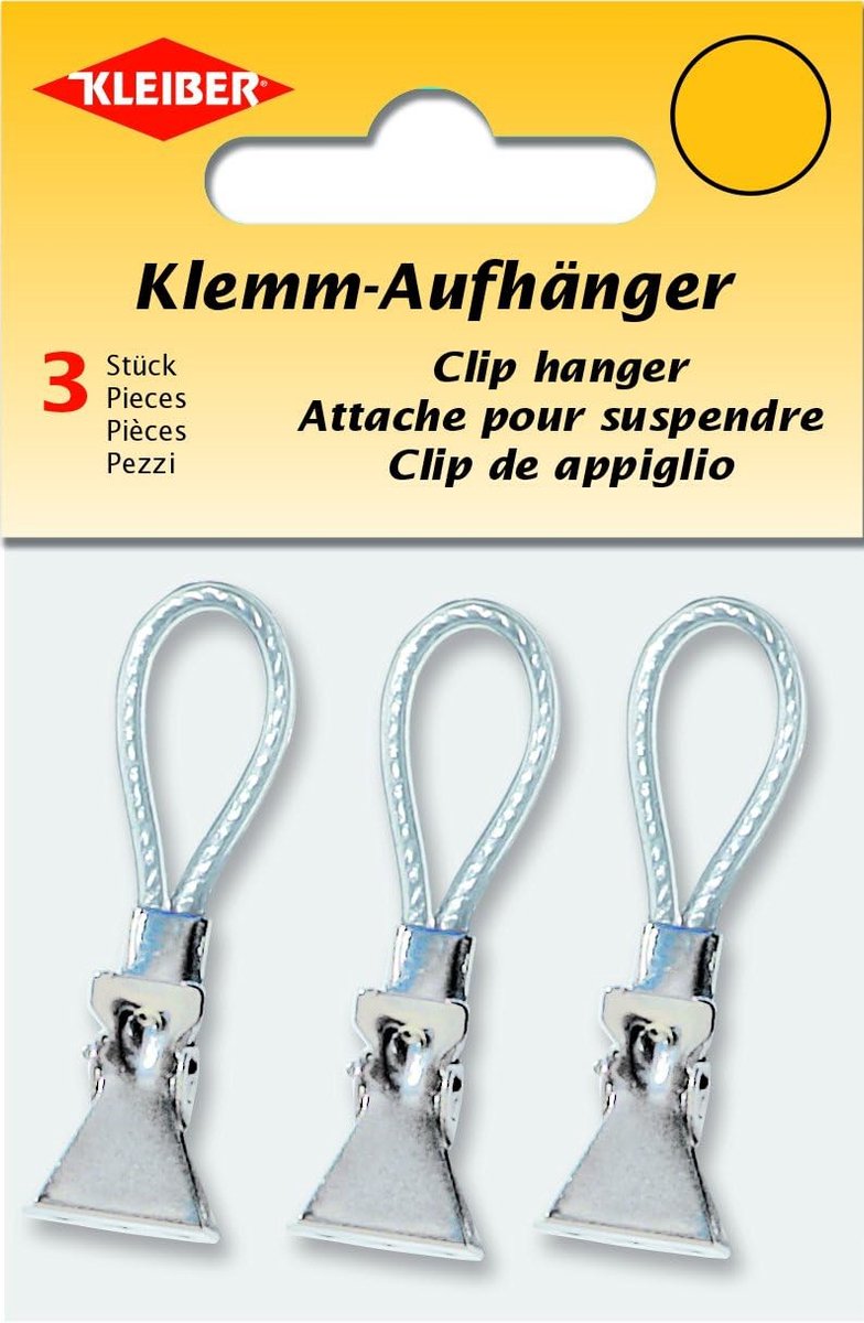 Set van 3 Handdoek Clips Hangers - Zilveren Klemmen voor Ophangen