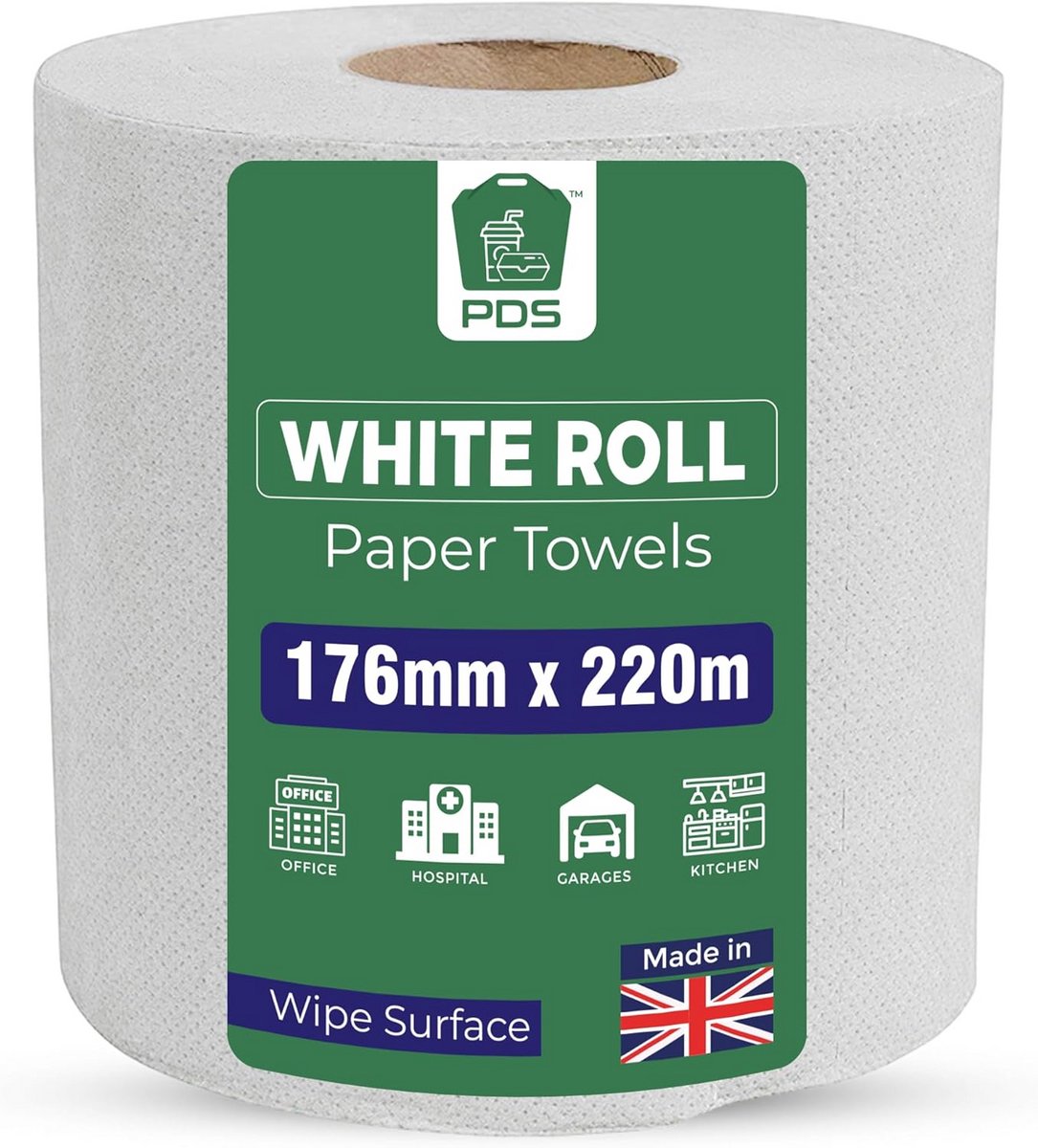 Extra Sterke Keukenrol Wit - 2 Rollen XXL - 2 Laags - 800 Vellen - Zeer Absorberend Afvegen & Drogen