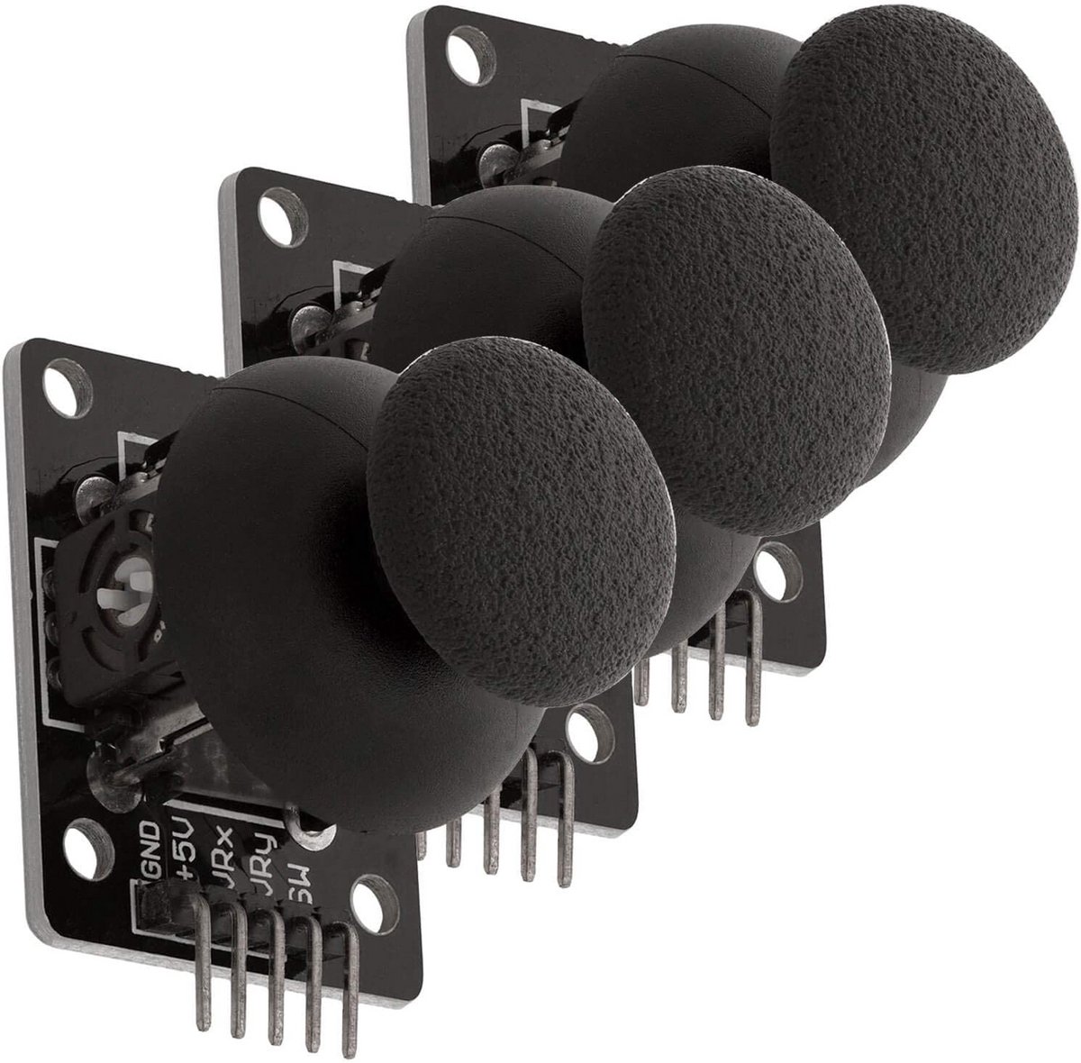 Joystick Module KY-023 voor Arduino - 2-as bediening met drukknop - Inclusief E-book