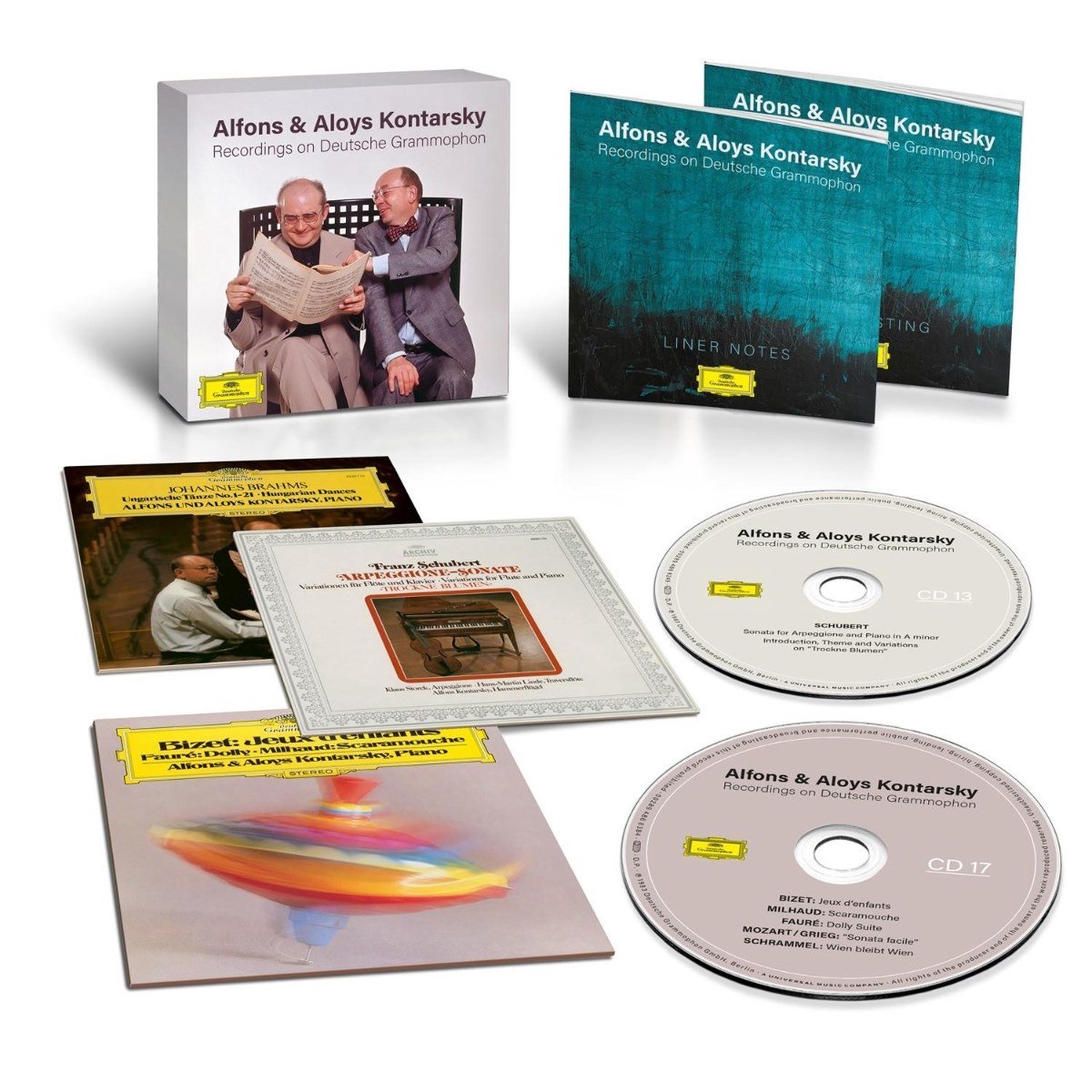 Aloys Kontarsky & Alfons Kontarsky - Recordings On Deutsche Grammophon (18 CD)