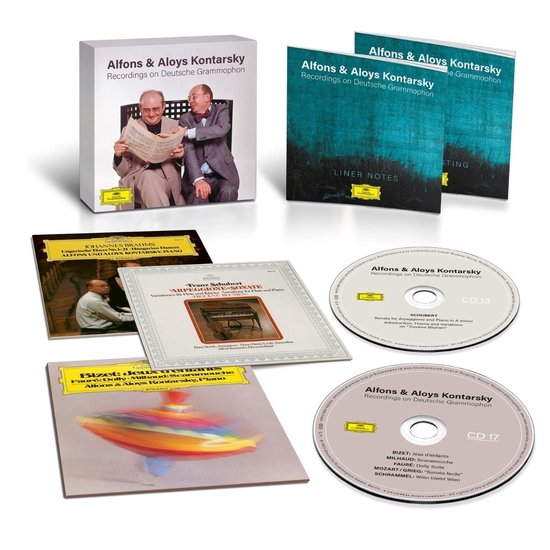 Aloys Kontarsky & Alfons Kontarsky - Recordings On Deutsche Grammophon (18 CD)