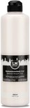 Fles LM-Kreativ 3-in-1 badkuip lak, 500 ml, in de kleur wit.