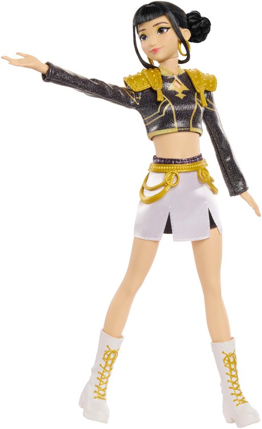 KPop Demon Hunters HUNTR/X Zoey 'Golden' zingende pop in outfit — afbeelding 4