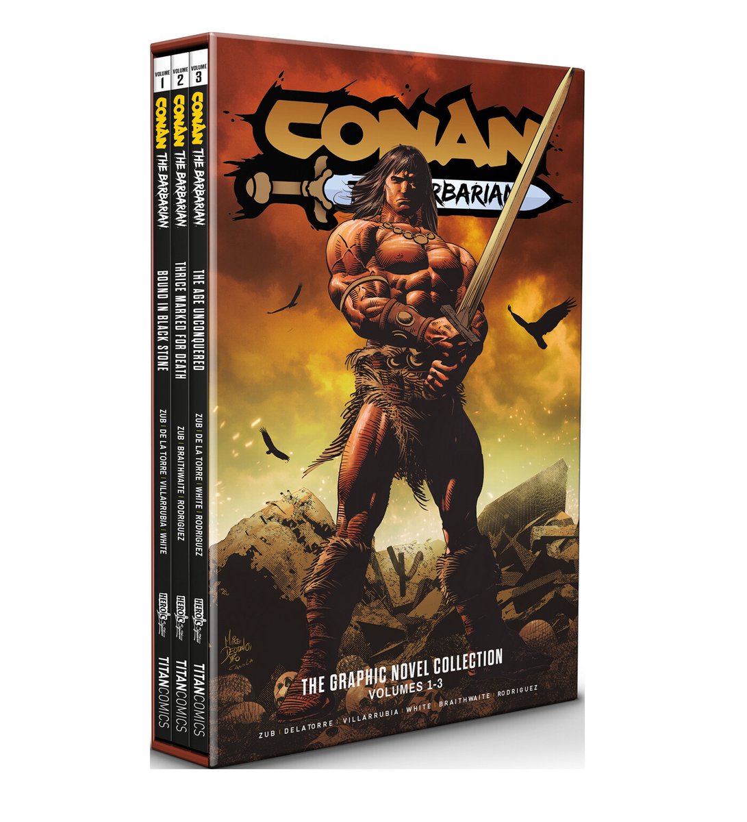 Conan The Barbarian 1-3 Slipcase Set