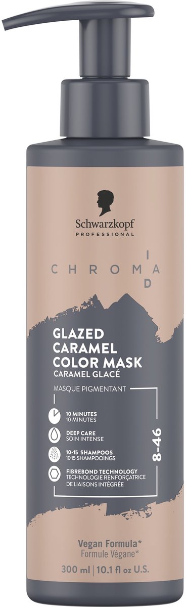 Schwarzkopf - Chroma ID 8-46 Glazed Caramel Color Mask