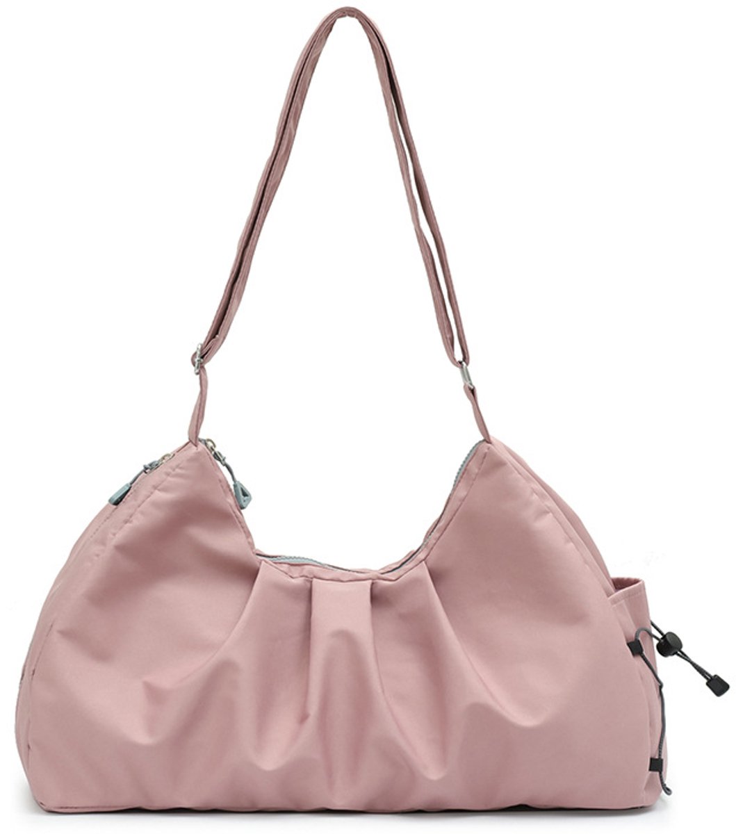 Yogatas - 51 x 20 x 32 cm - Tas voor Yogamat - Yogamat Draagtas - Gymtas - Voor yoga, gymnastiek, pilates - Met zakken - Ook Weekendtas