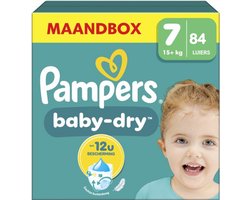 Pampers Baby-Dry - Maat 7 (15kg+) - 84 Luiers