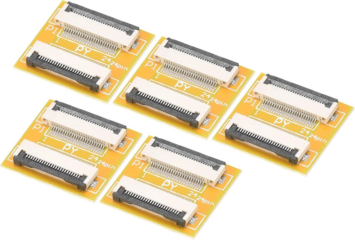5 stuks FFC FPC uitbreidingskaart 24-polig 0,5 mm voor LCD 3D-printer camera