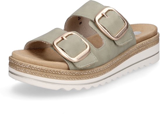 Mules Remonte femme sauge