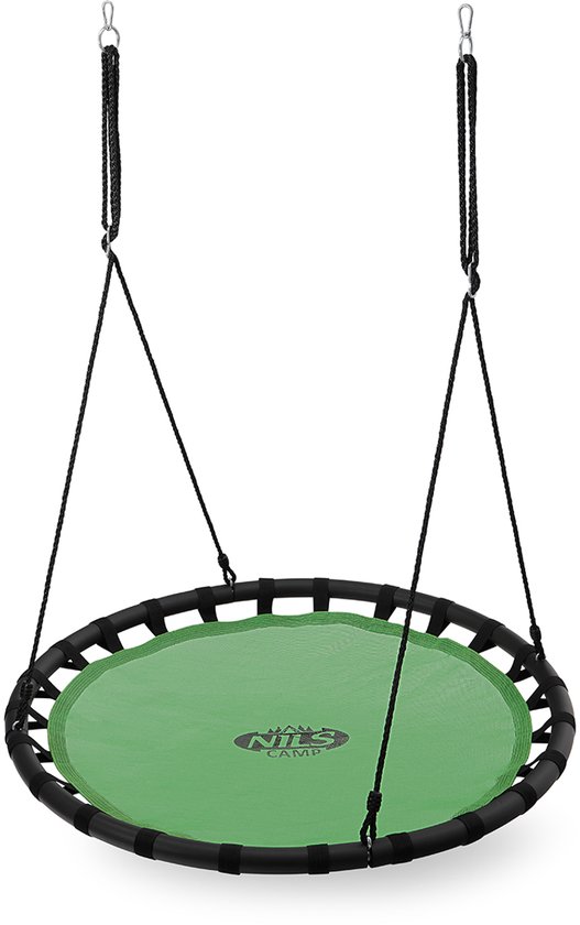 Nils Camp NB5036 - Nestschommel - 120 cm - Groen - Stalen Frame