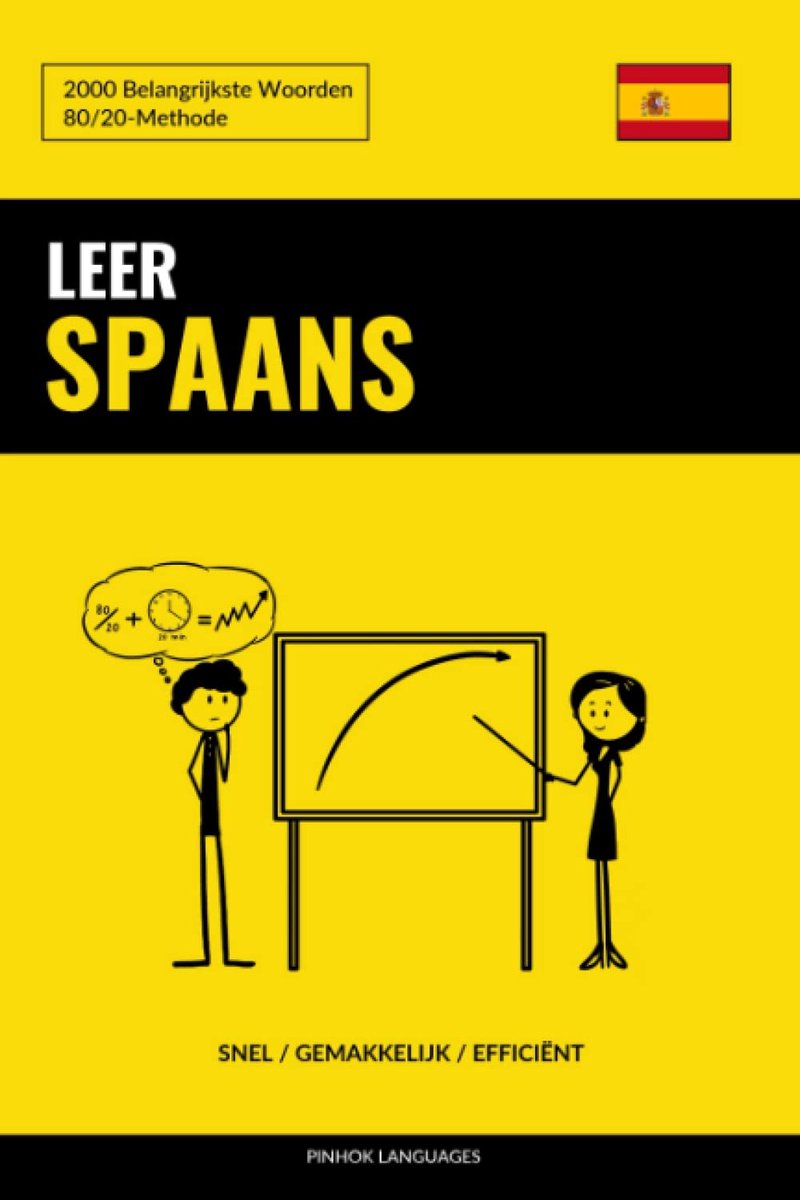 Spaans Leren Woordenboek: 2000 Meest Voorkomende Spaanse Woorden voor Beginners en Halfgevorderden