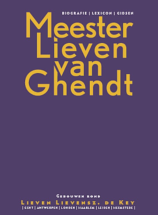 Meester Lieven van Ghendt - cover