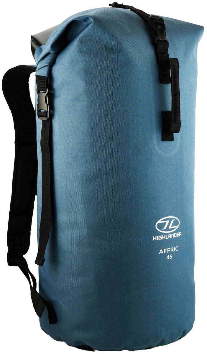 Highlander waterdichte rugzak drybag Affric 45 liter Cool Blue - Blauw