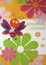 40 Communie Wenskaarten - Kaart Wens Kaart Communie Plechtig Kerk Christelijk - Communion Kommunion - Eerste Communie - Meisje Jongen- 14.5x10.5cm - Zonder Envelop - Art of Cards