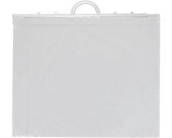Transparante Mapac tas voor A2 kunstprojecten