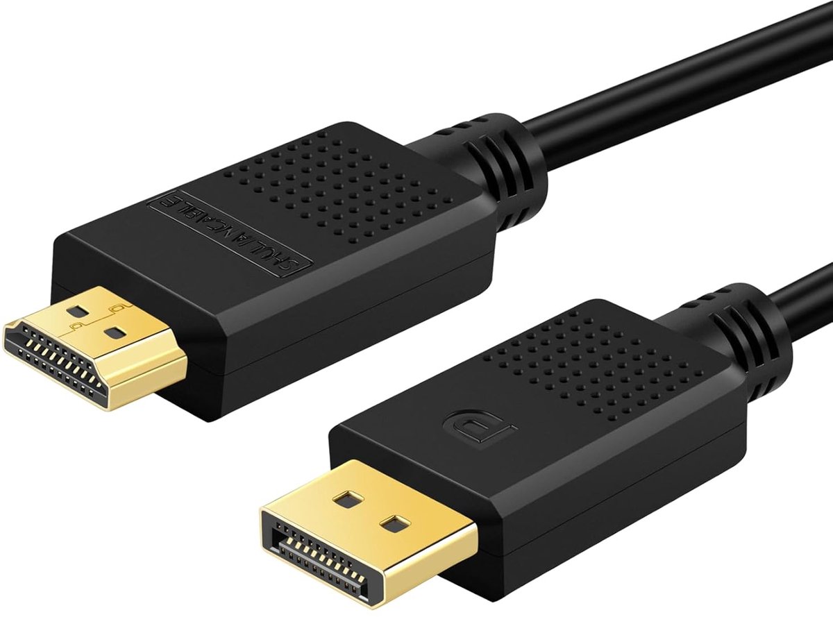 DisplayPort naar HDMI Kabel 4K Ondersteuning voor PC Laptop Monitor en Projector