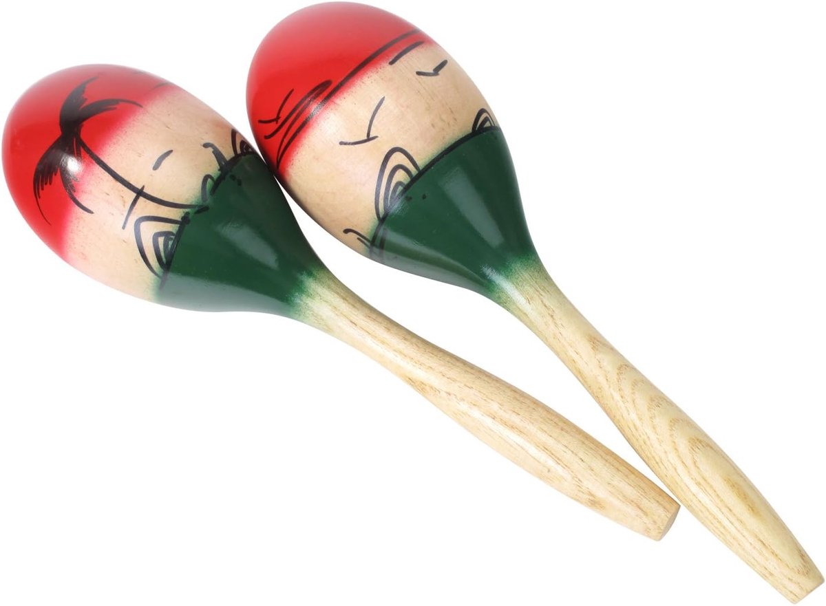 Salsa Maracas Set voor Muziek en Dans