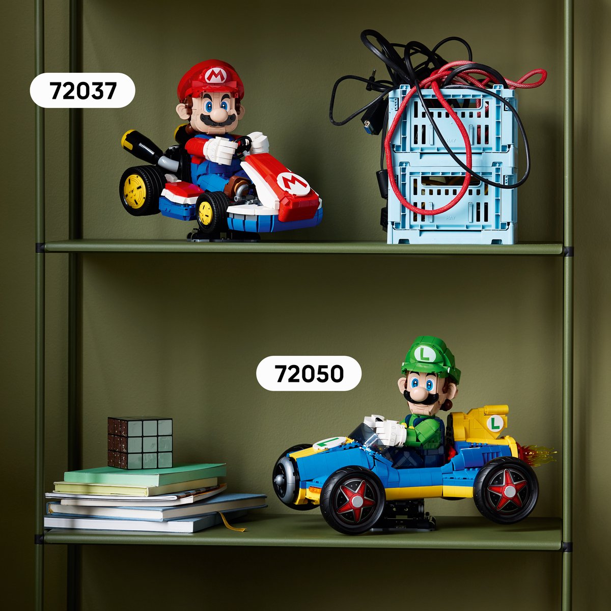 LEGO Super Mario Kart™ – Luigi & Mach 8 - 72050 — afbeelding 14