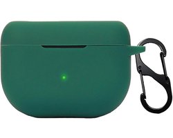 Siliconen Hoes voor Jabra Elite 10 / 8 Active - Knoppencover Beschermhoes Armygroen