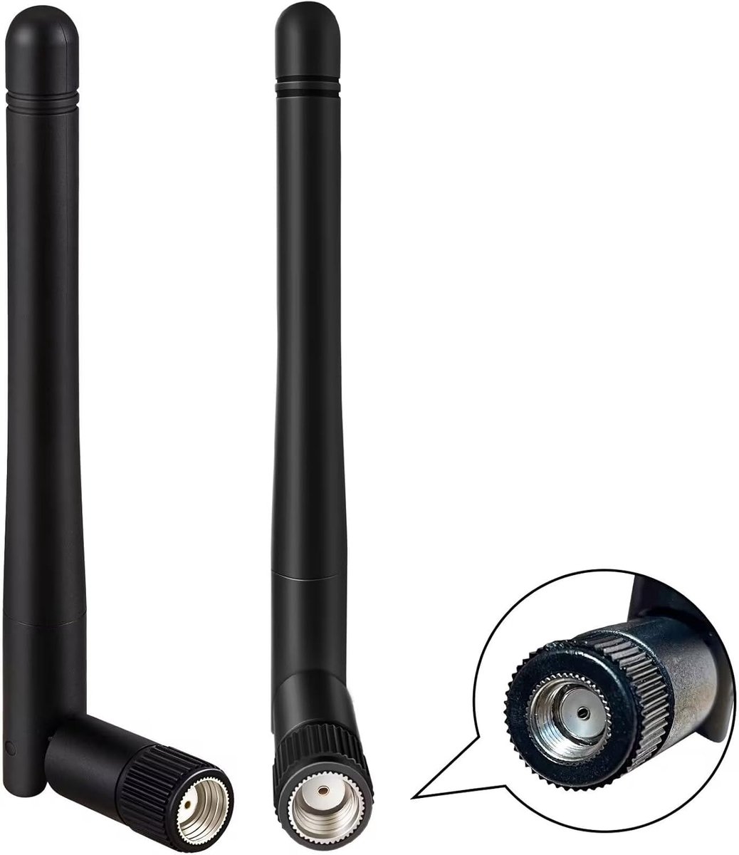 WiFi Antennes - Draadloze Versterkers - Netwerk Verbetering - Dual-Band 2.4/5.8 GHz - 3 dBi Versterking