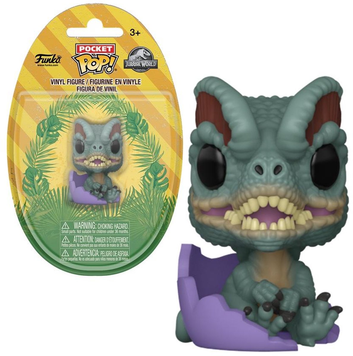 JURASSIC PARK - Funko Pocket Pop Egg - Dilophosaurus