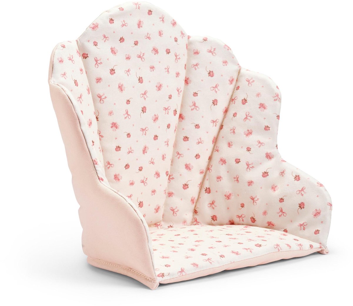 Elodie GRACE kinderstoel kussen - Eetstoel kussen - Kinderstoel bekleding - Kinderstoel - Omkeerbaar zitkussen eetstoel - Petit River Rose