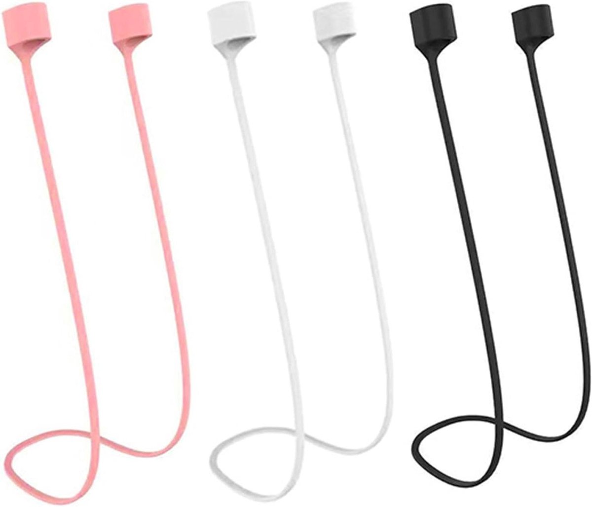 Siliconen Bevestigingsband voor AirPods - Magnetisch - Hoofdtelefoonband - Compatibel met AirPods Pro en AirPods - Set van 3.