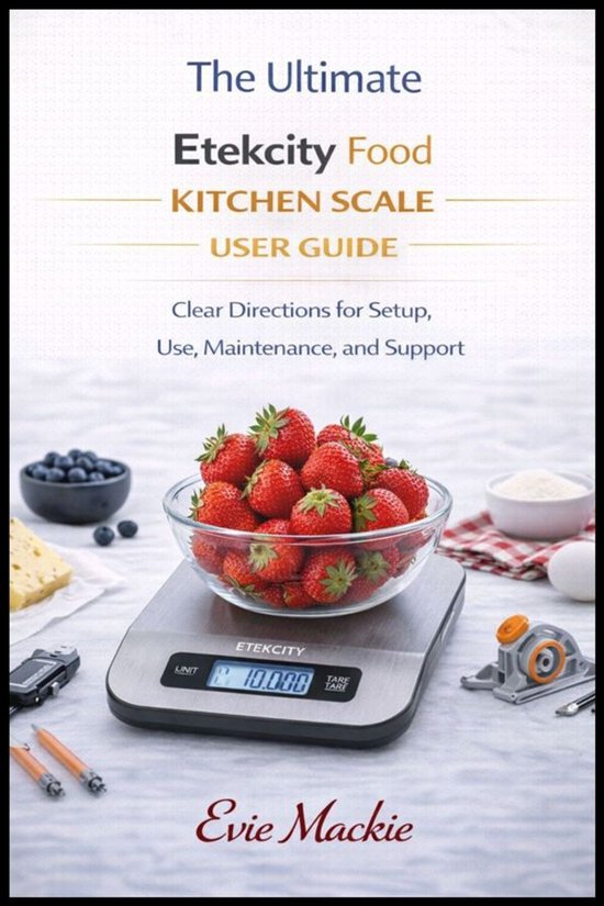 The ultimate Etekcity food kitchen scale user guide - cover